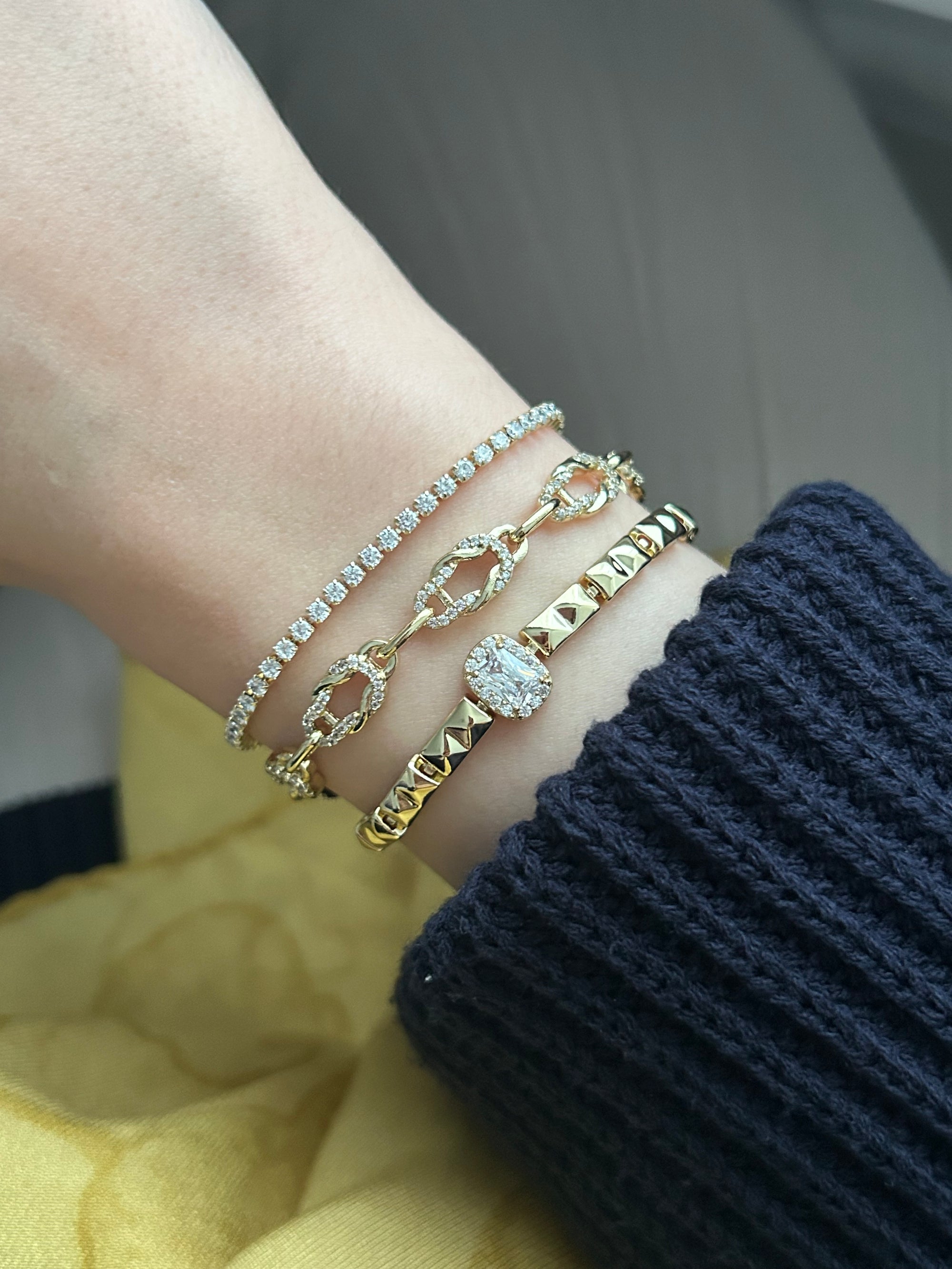 Xuping Baget Taş Bileklik