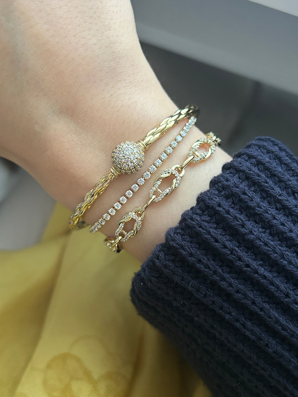 Xuping Taşlı Dorika Bilezik