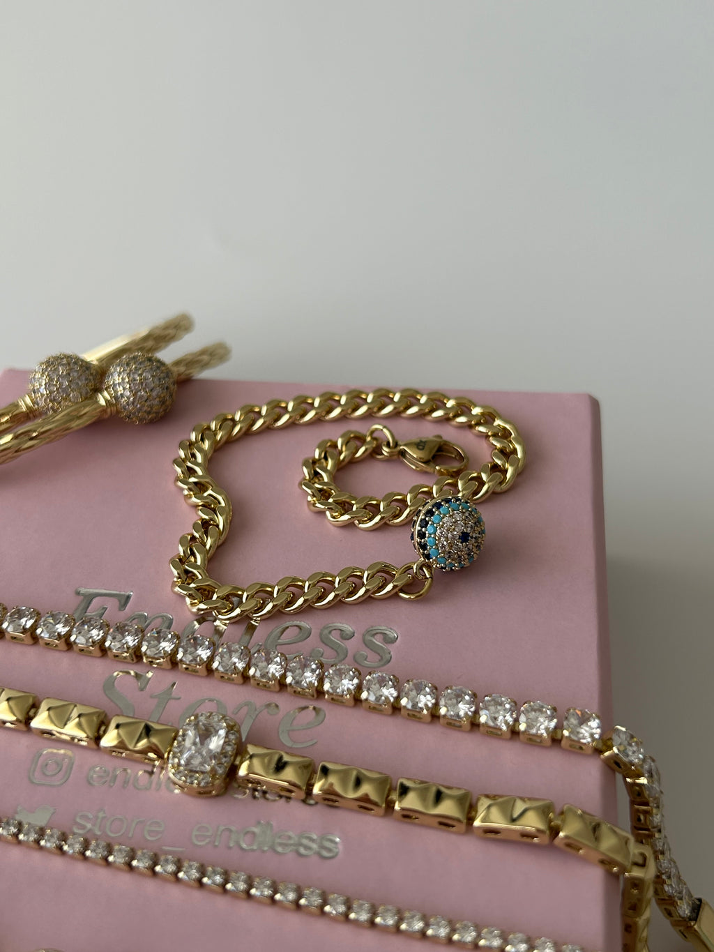 Xuping Nazar Göz Charm Bileklik