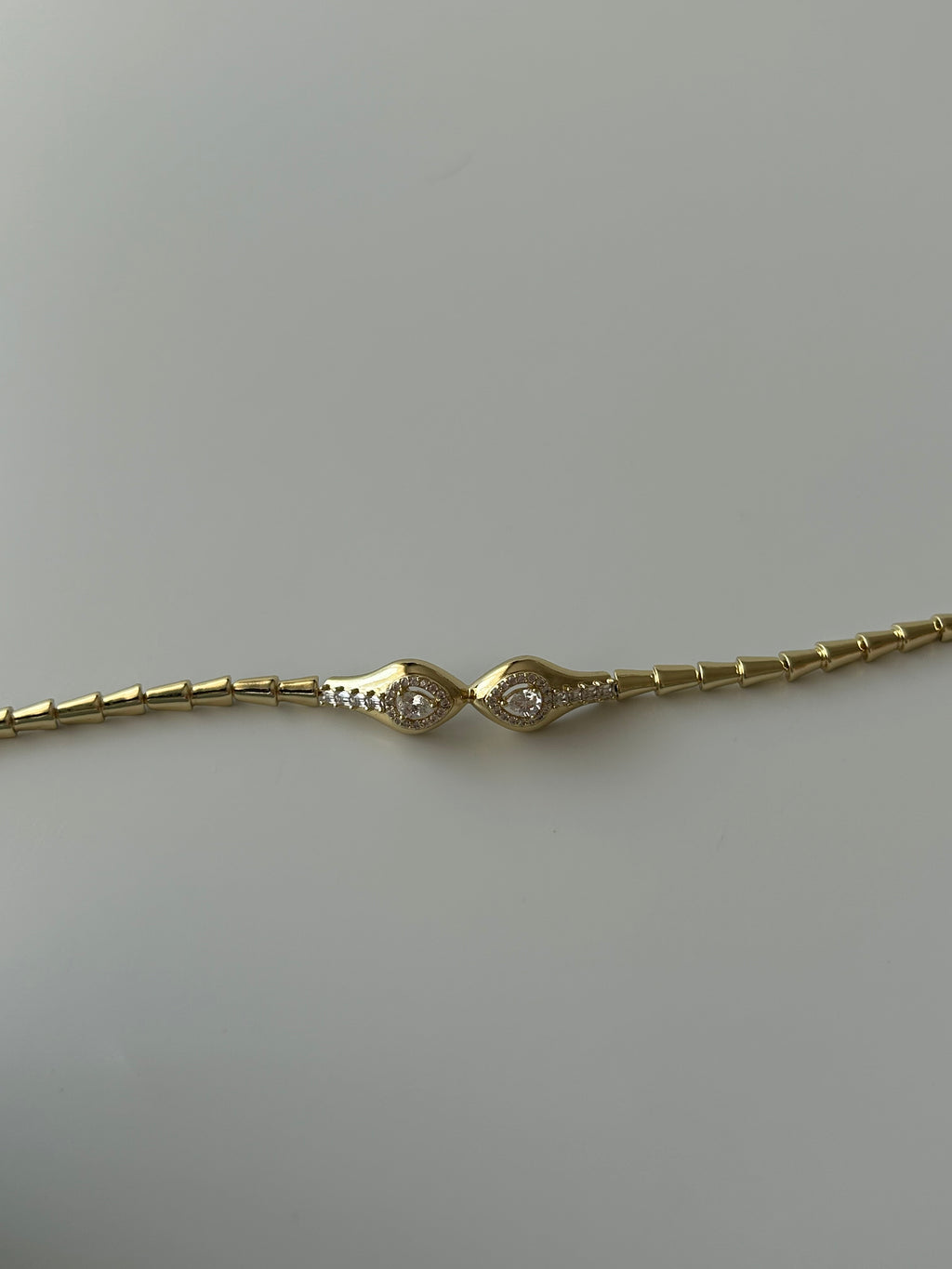 Xuping Zirkon Taş Yılan Bileklik