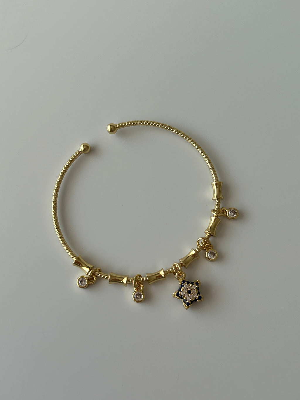 Yıldız Nazar Boncuğu Charm Bilezik