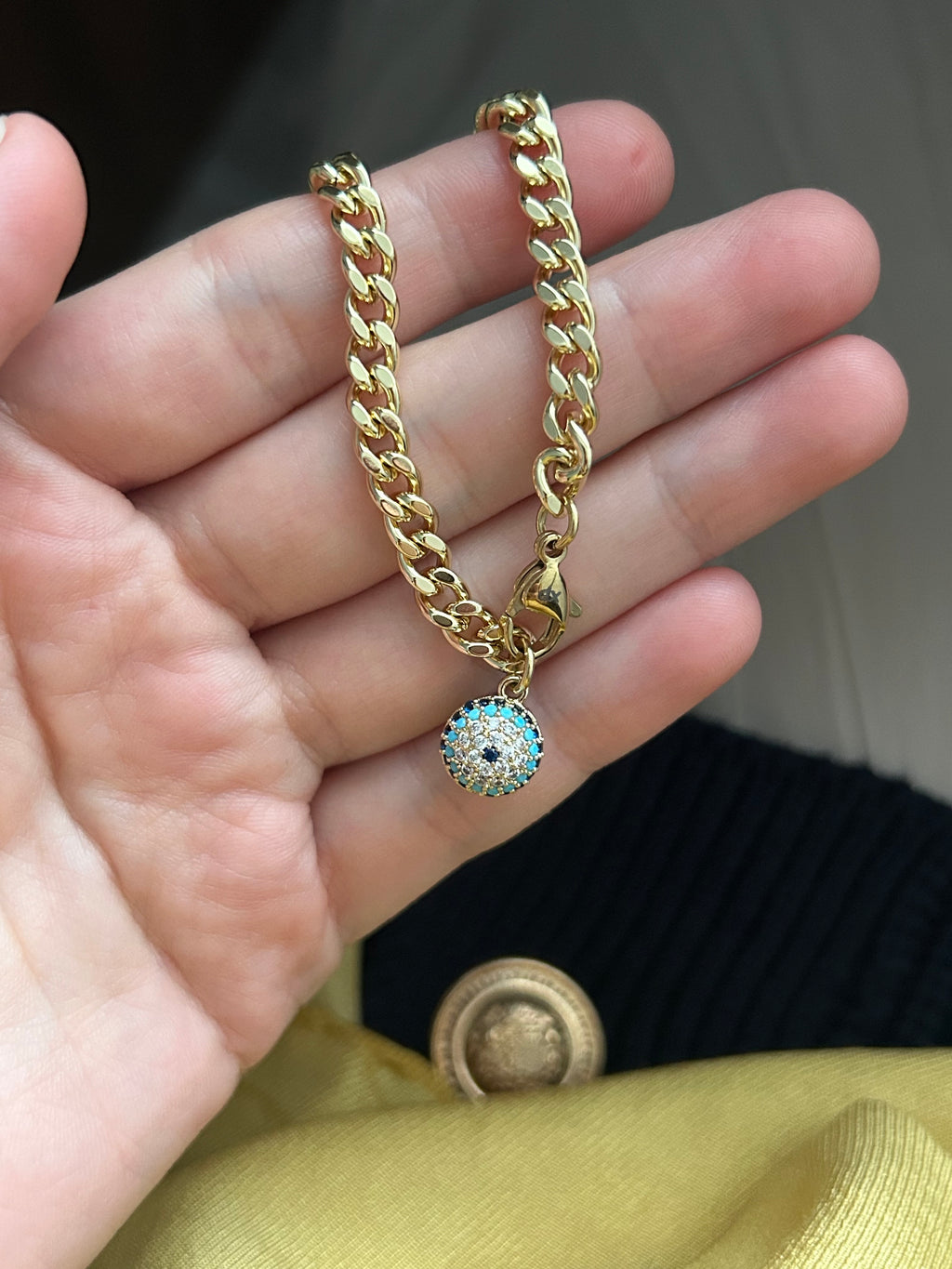 Xuping Nazar Göz Charm Bileklik