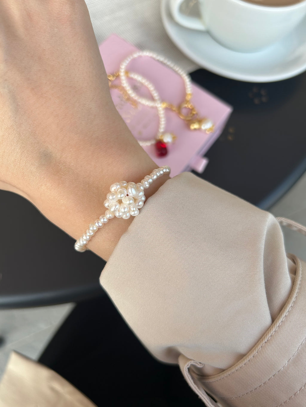 İnci Çiçeği İnci Bileklik