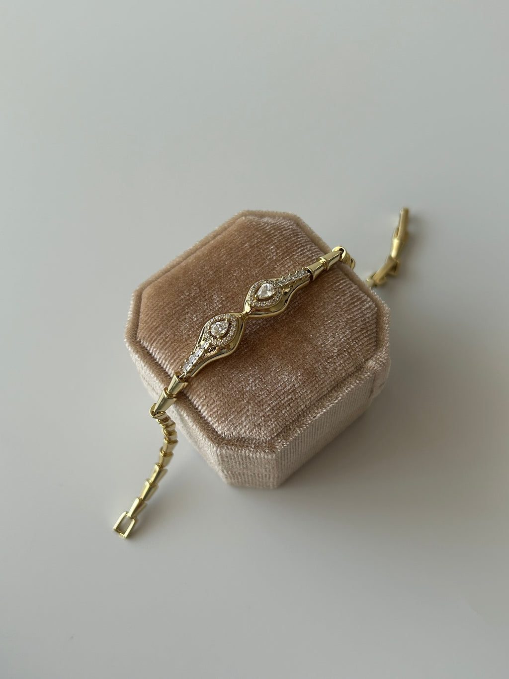 Xuping Zirkon Taş Yılan Bileklik