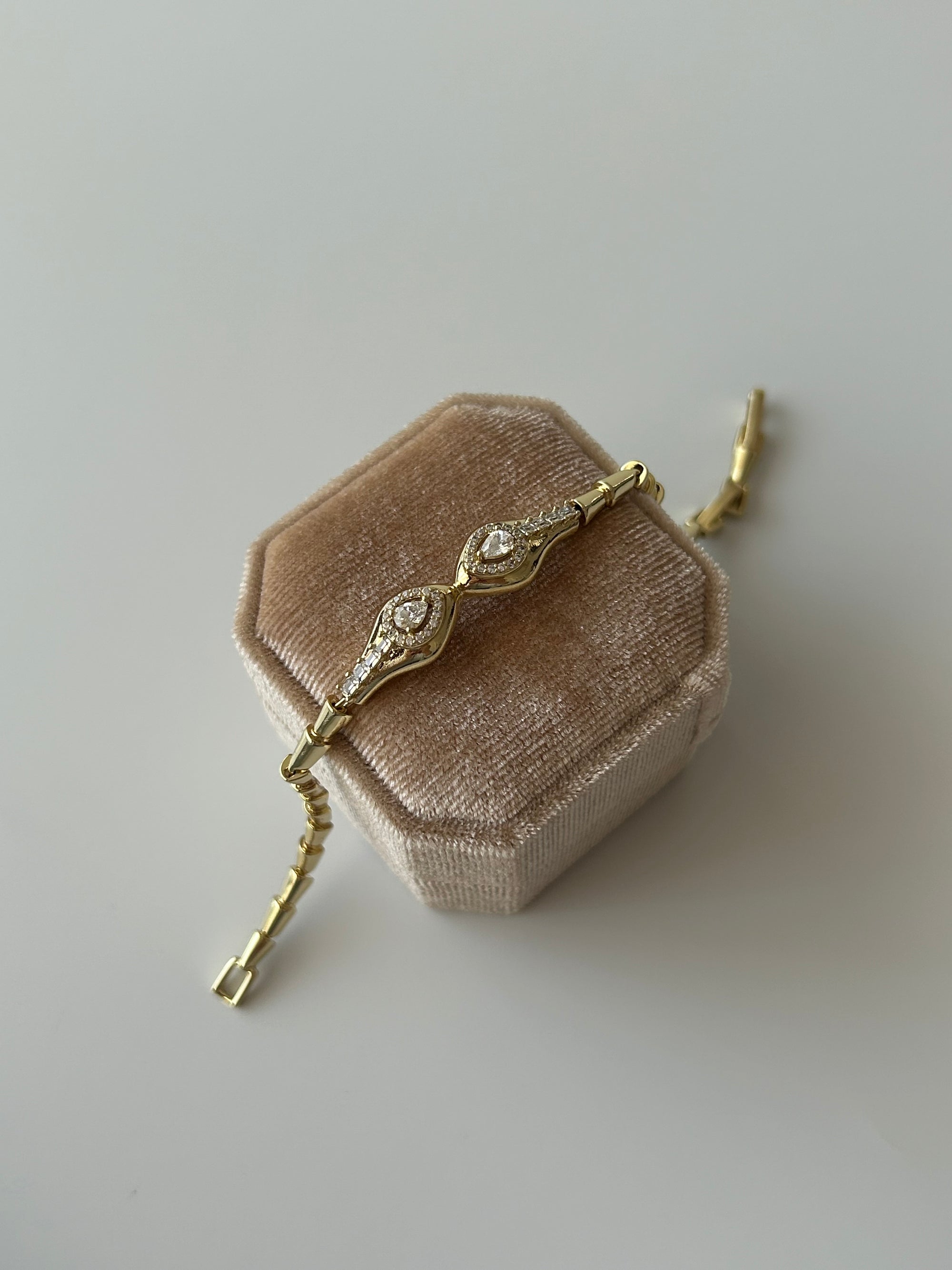 Xuping Zirkon Taş Yılan Bileklik