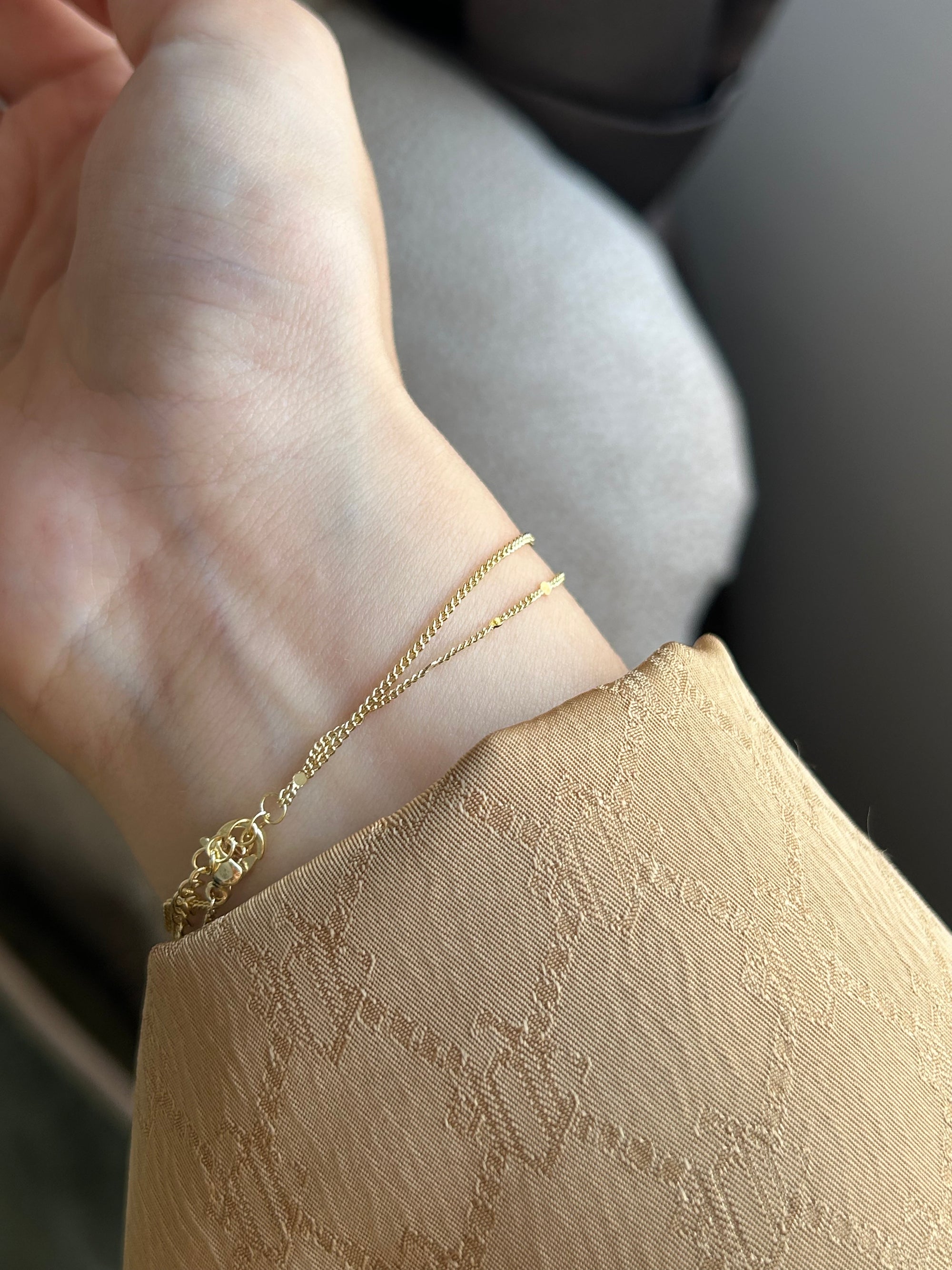Minimal Yonca 2’li Bileklik