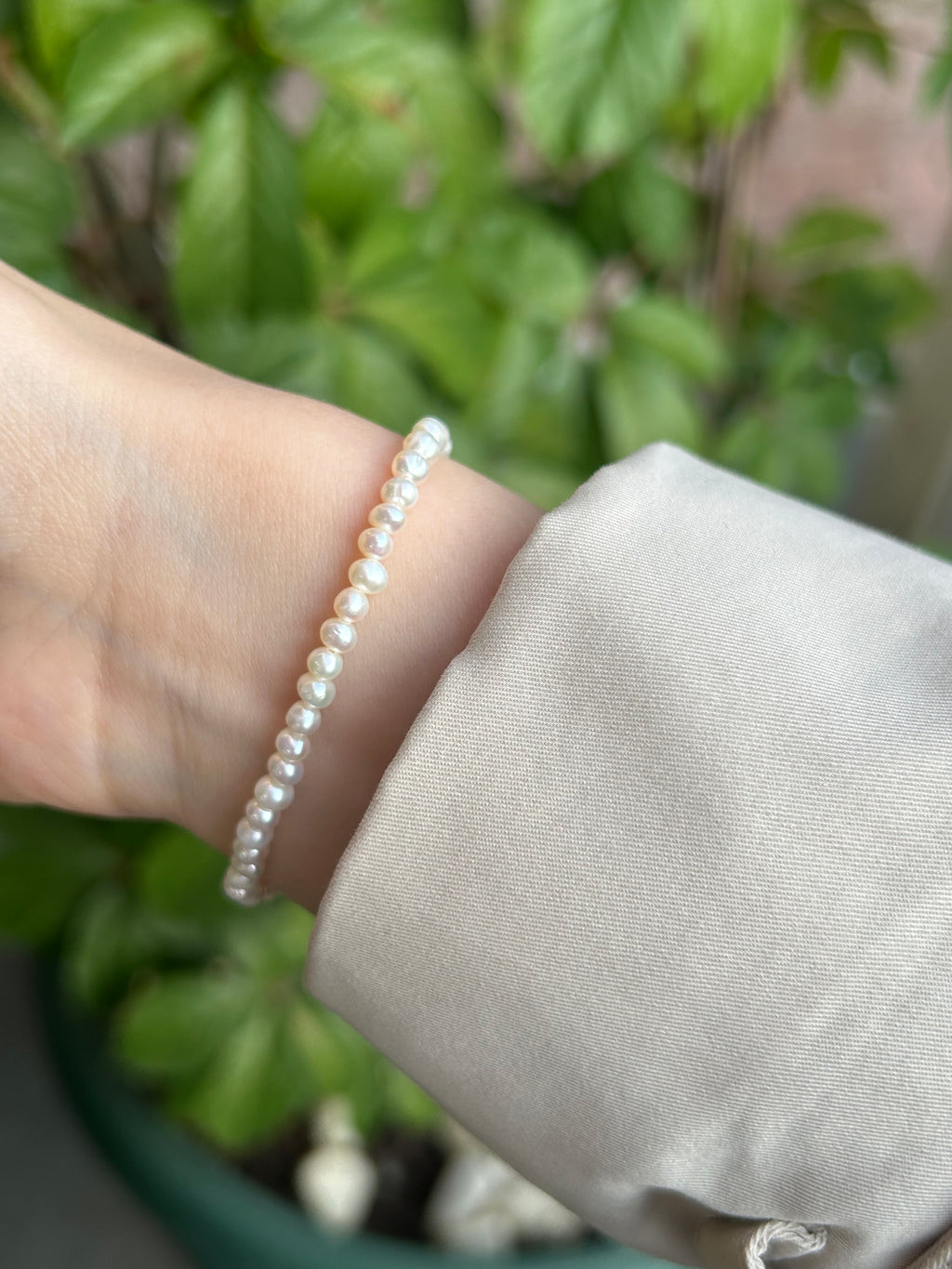 Şakayık İnci/Antik Dorika Charm İnci Bileklik