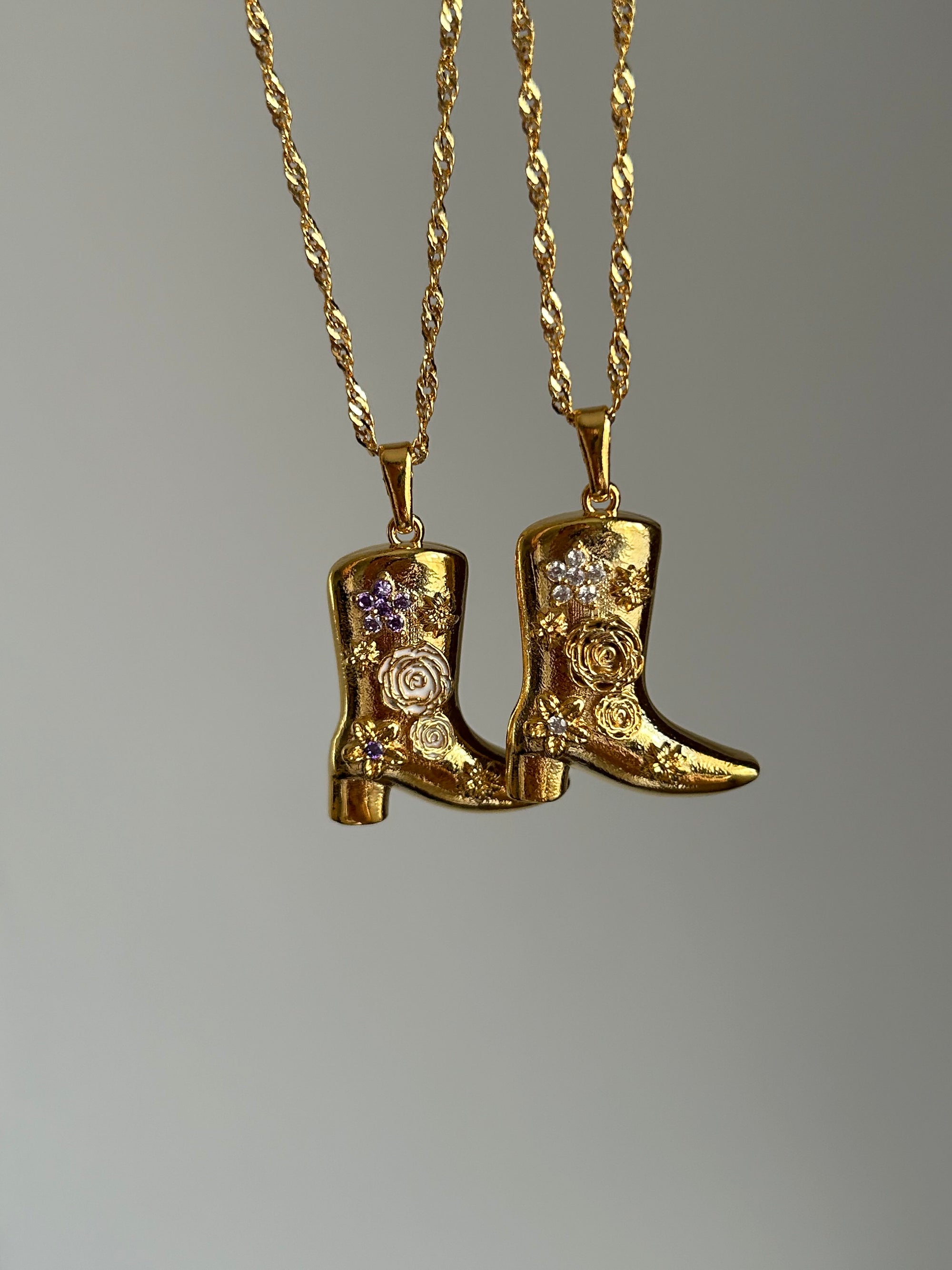 Çizme Charm Kolye