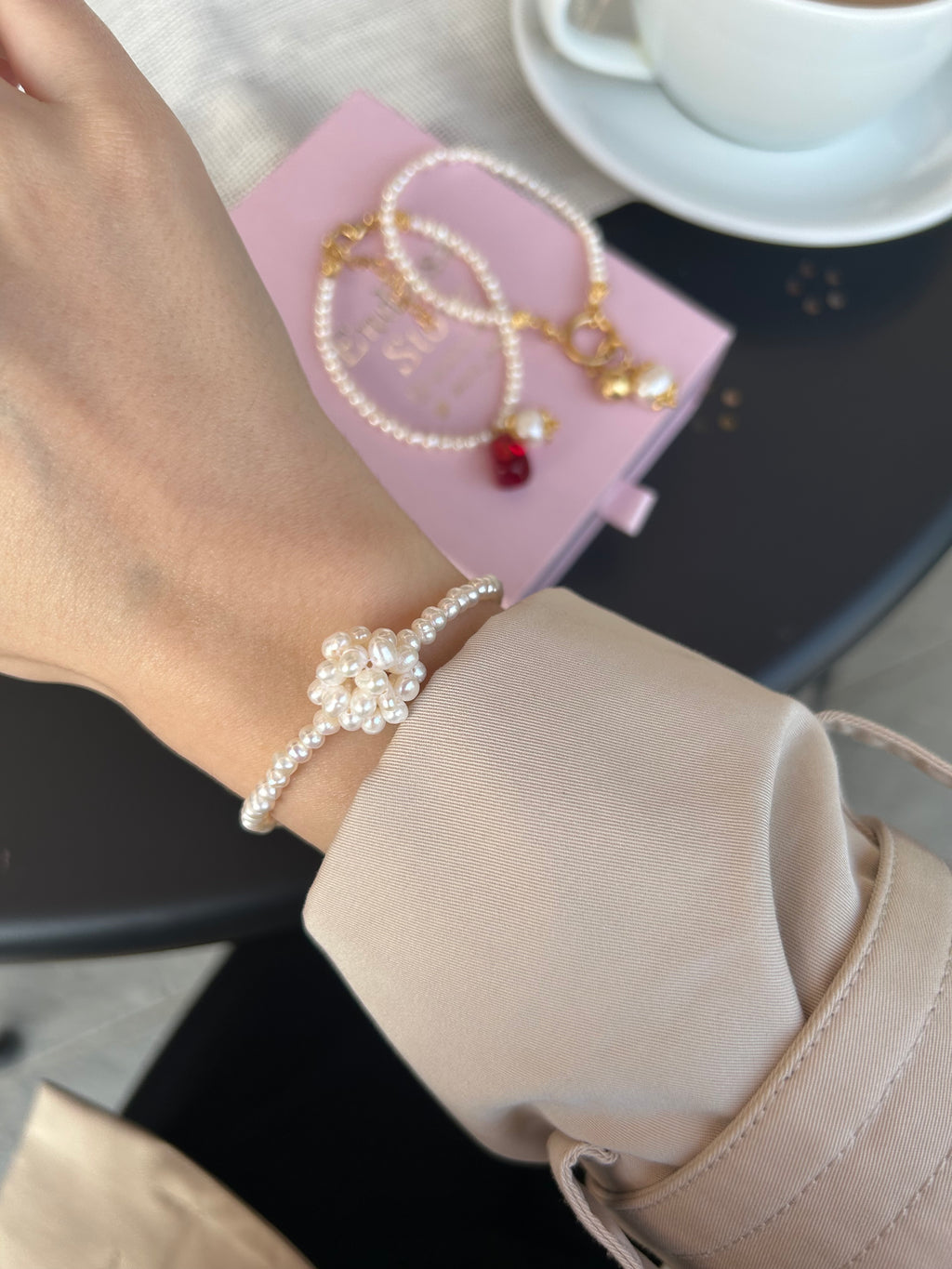 İnci Çiçeği İnci Bileklik