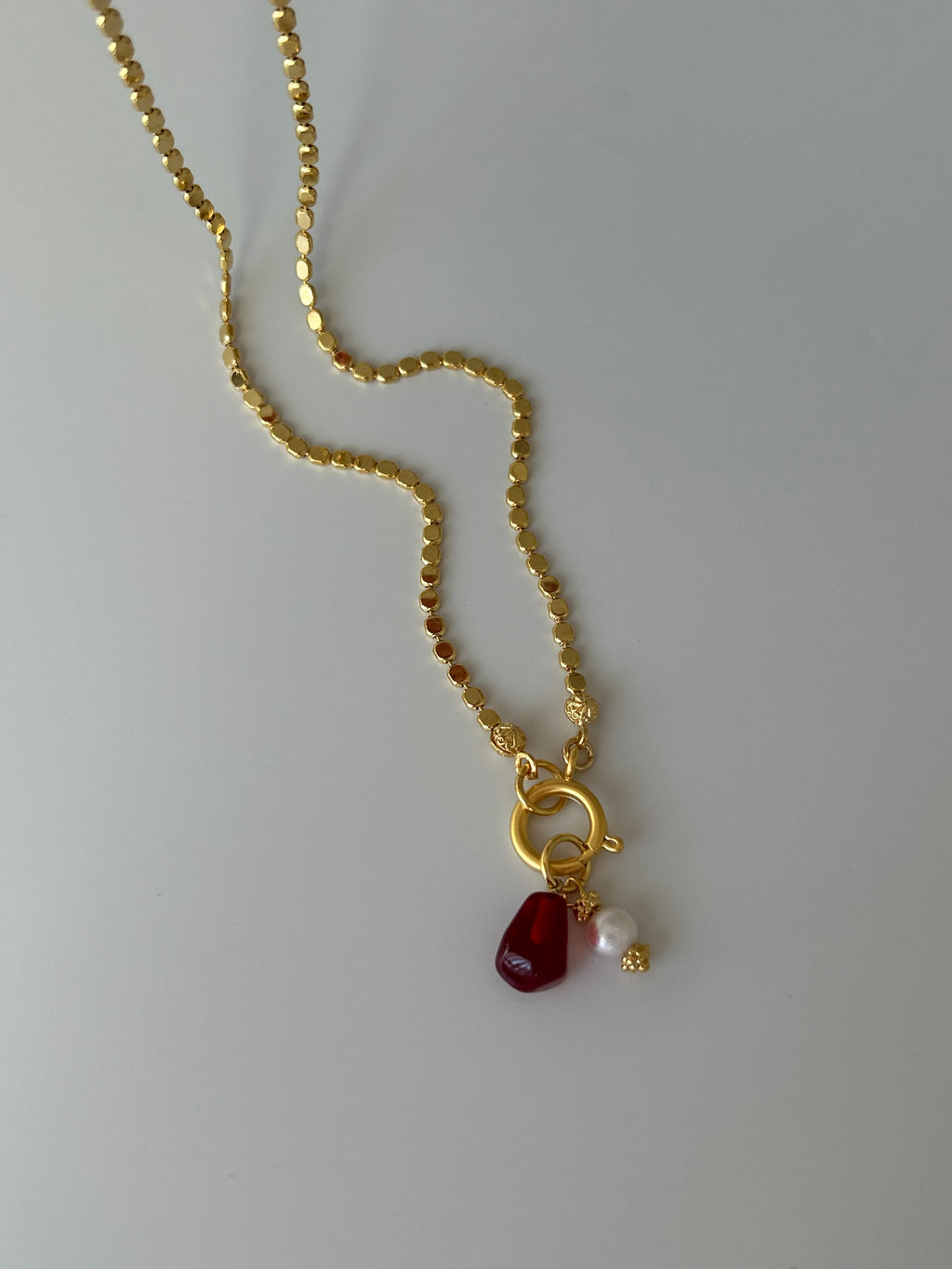 Nar Tanesi/İnci Charm Kolye