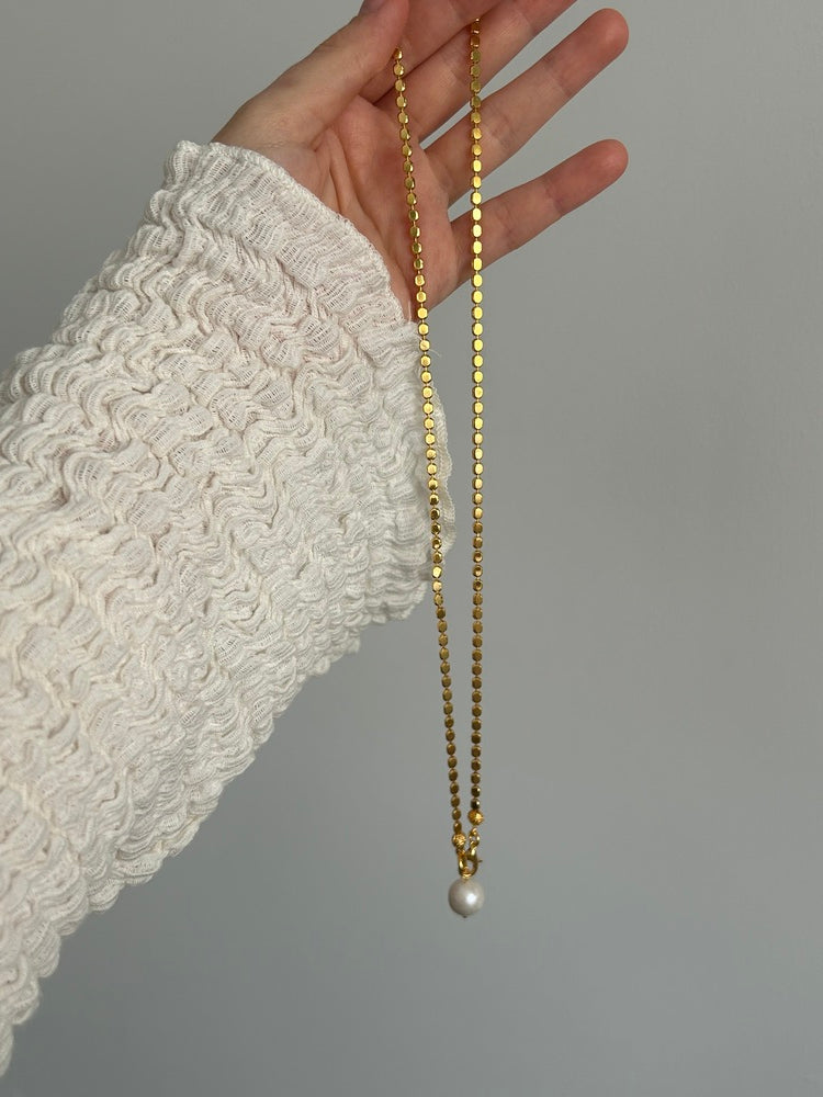 İnci Charm Zincir Kolye