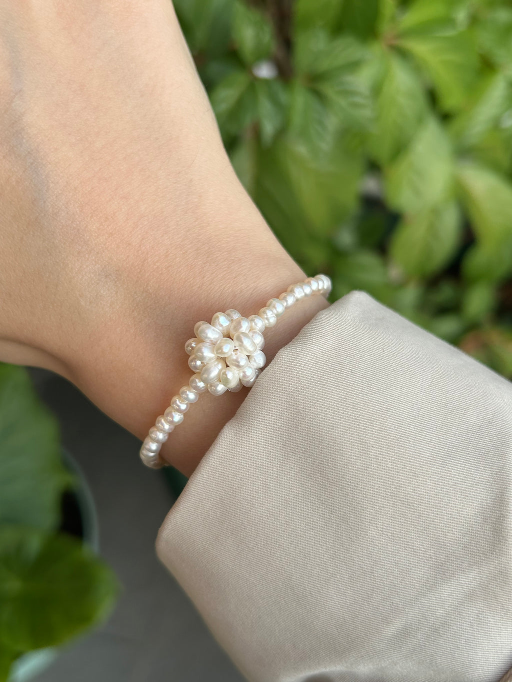 İnci Çiçeği İnci Bileklik