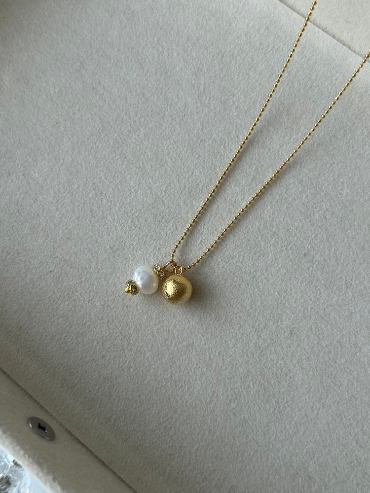 Antik Dorika/İnci Charm Kolye