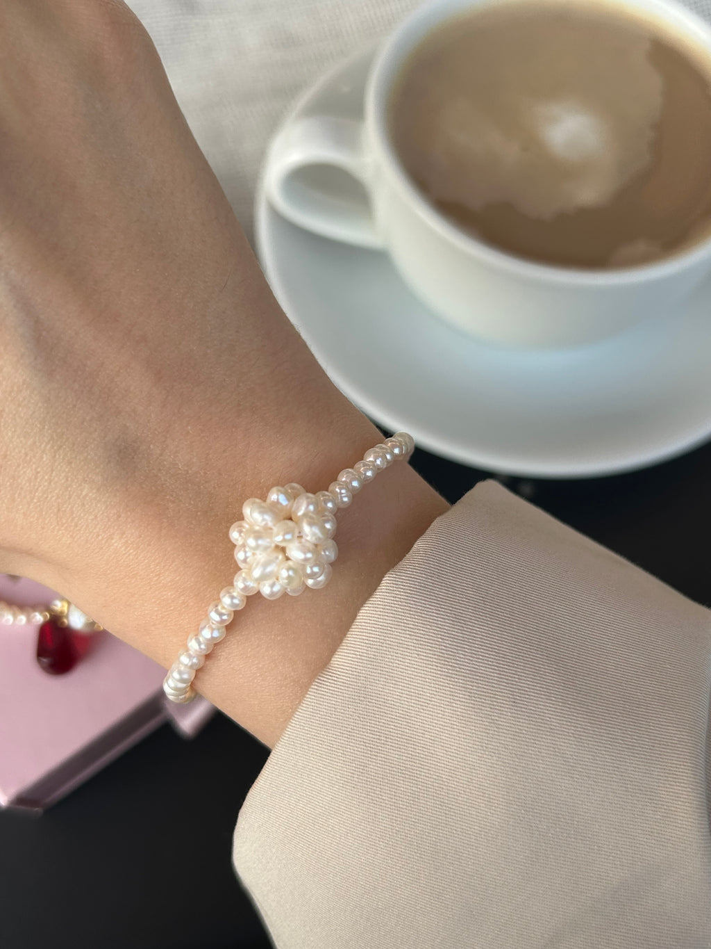 İnci Çiçeği İnci Bileklik