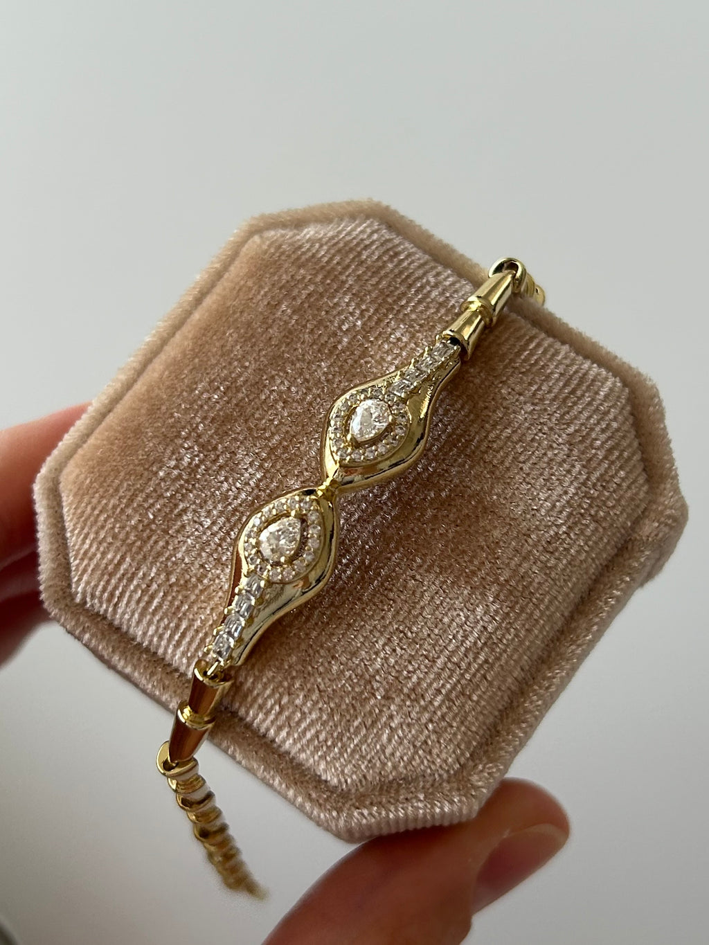 Xuping Zirkon Taş Yılan Bileklik