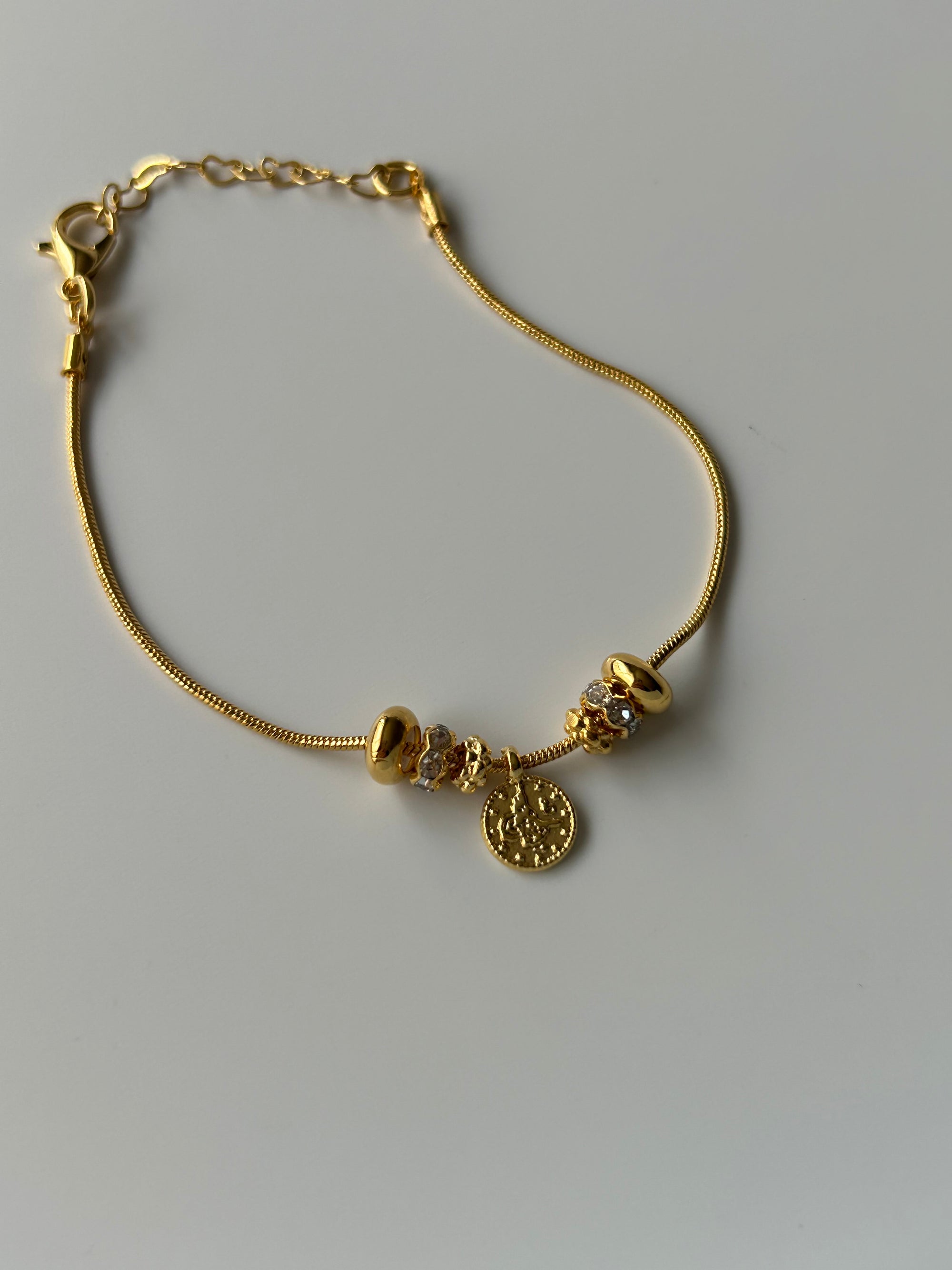 Etnik/Zirkon Charm Minimal Bileklik