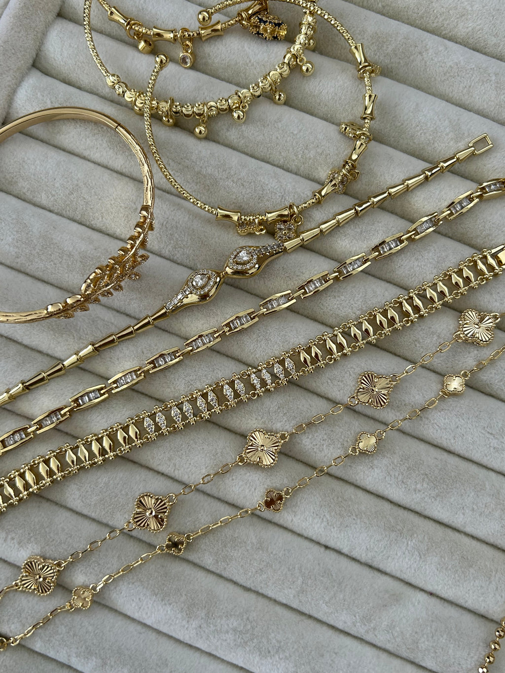 Xuping Zirkon Taş Yılan Bileklik