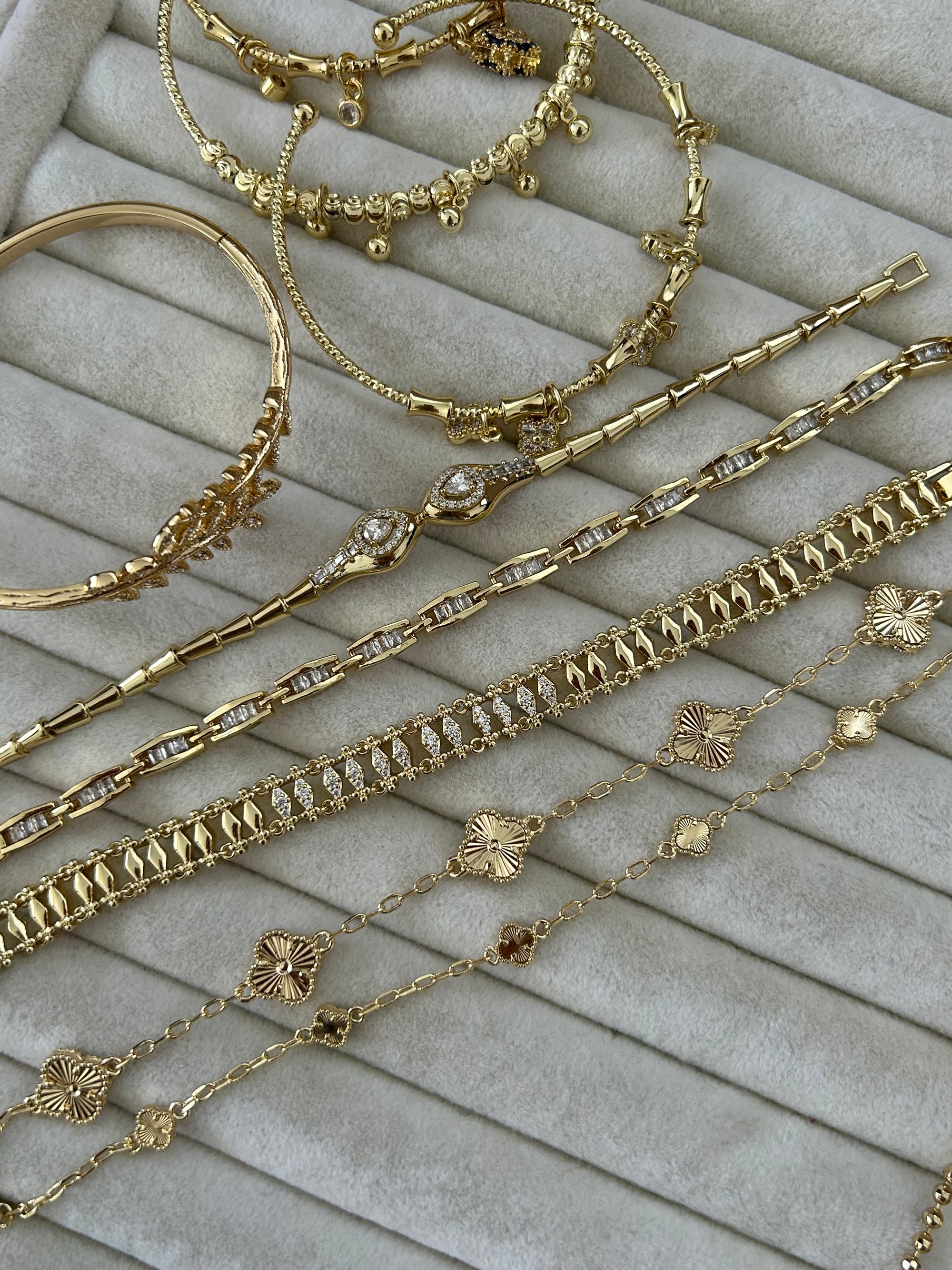 Xuping Zirkon Taş Yılan Bileklik