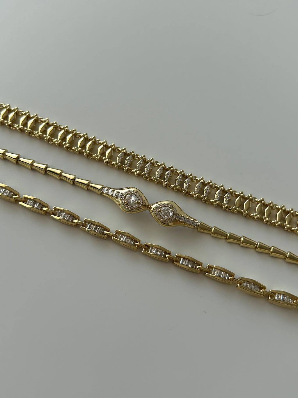 Xuping Sıralı Zirkon Taş Bileklik